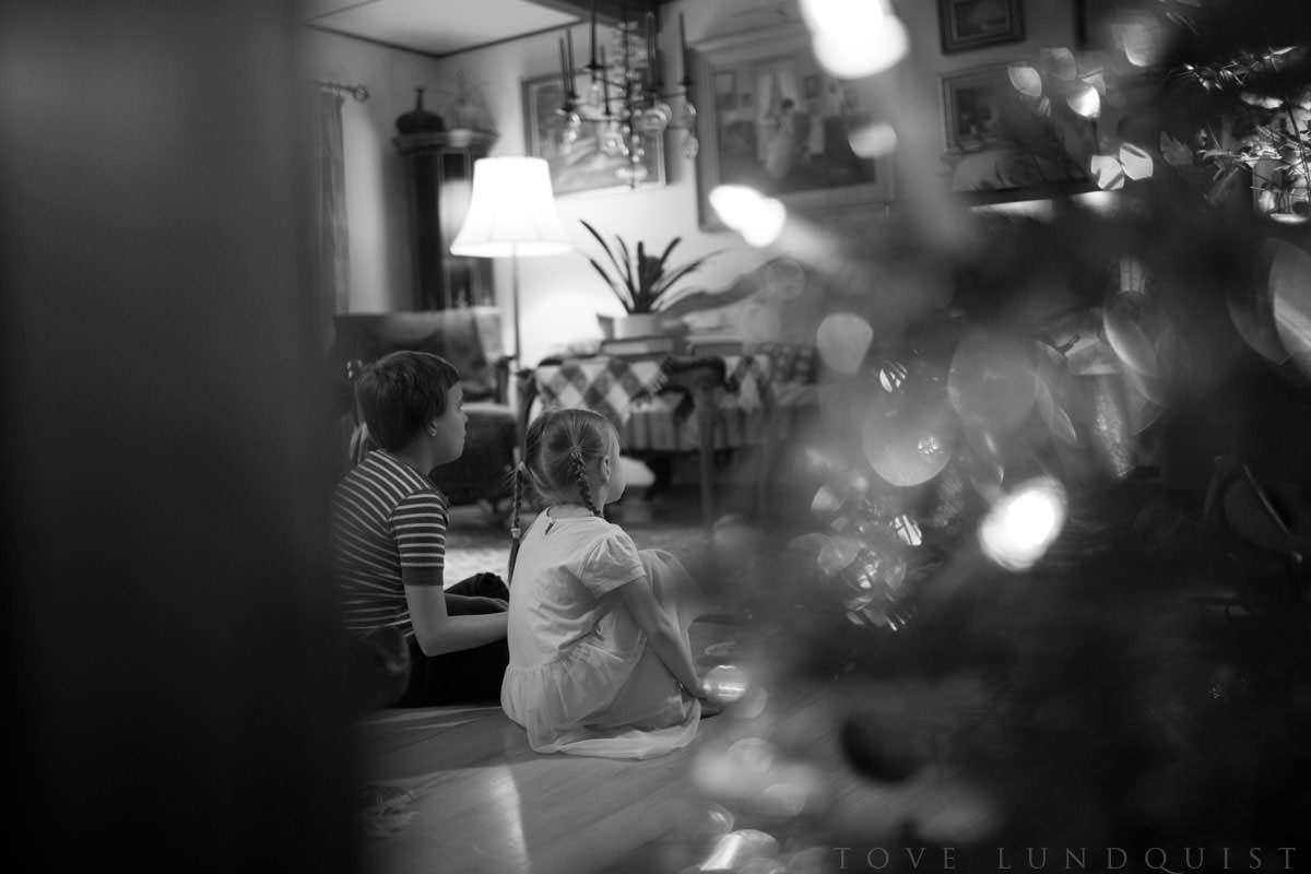 Fotograf Tove Lundquist i Skåne fotograferar EFIT - Ett foto i timmen - under julafton 2015.