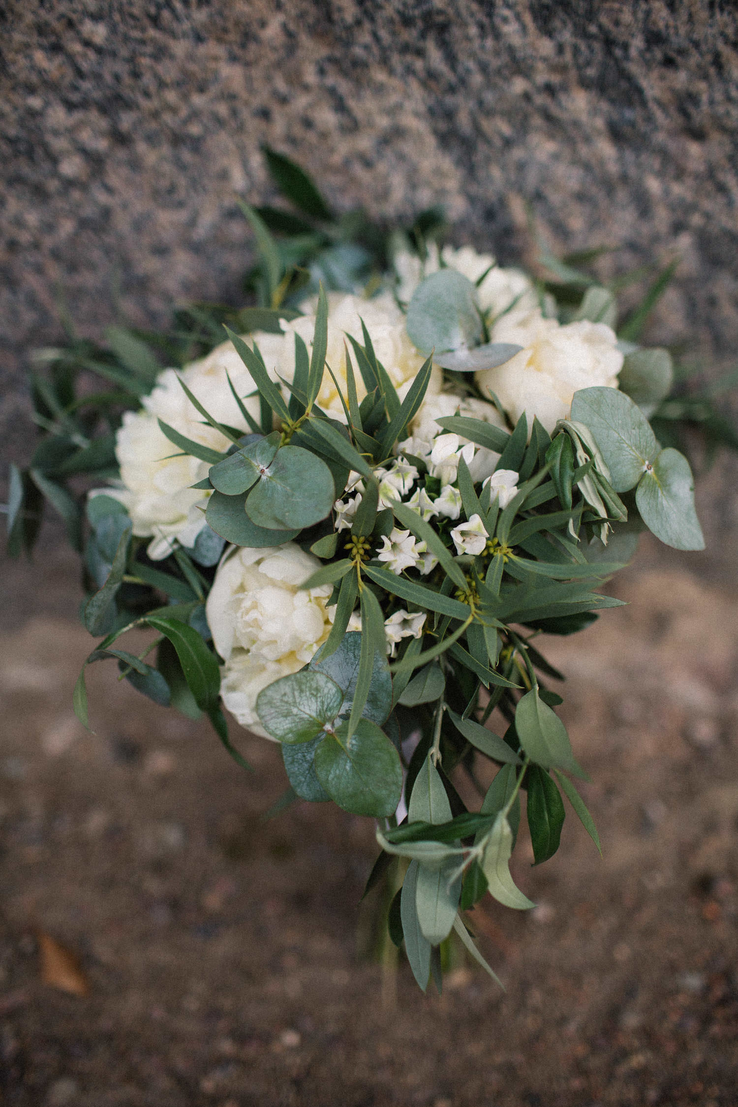 Brudbukett från Lilla Hults Blommor.