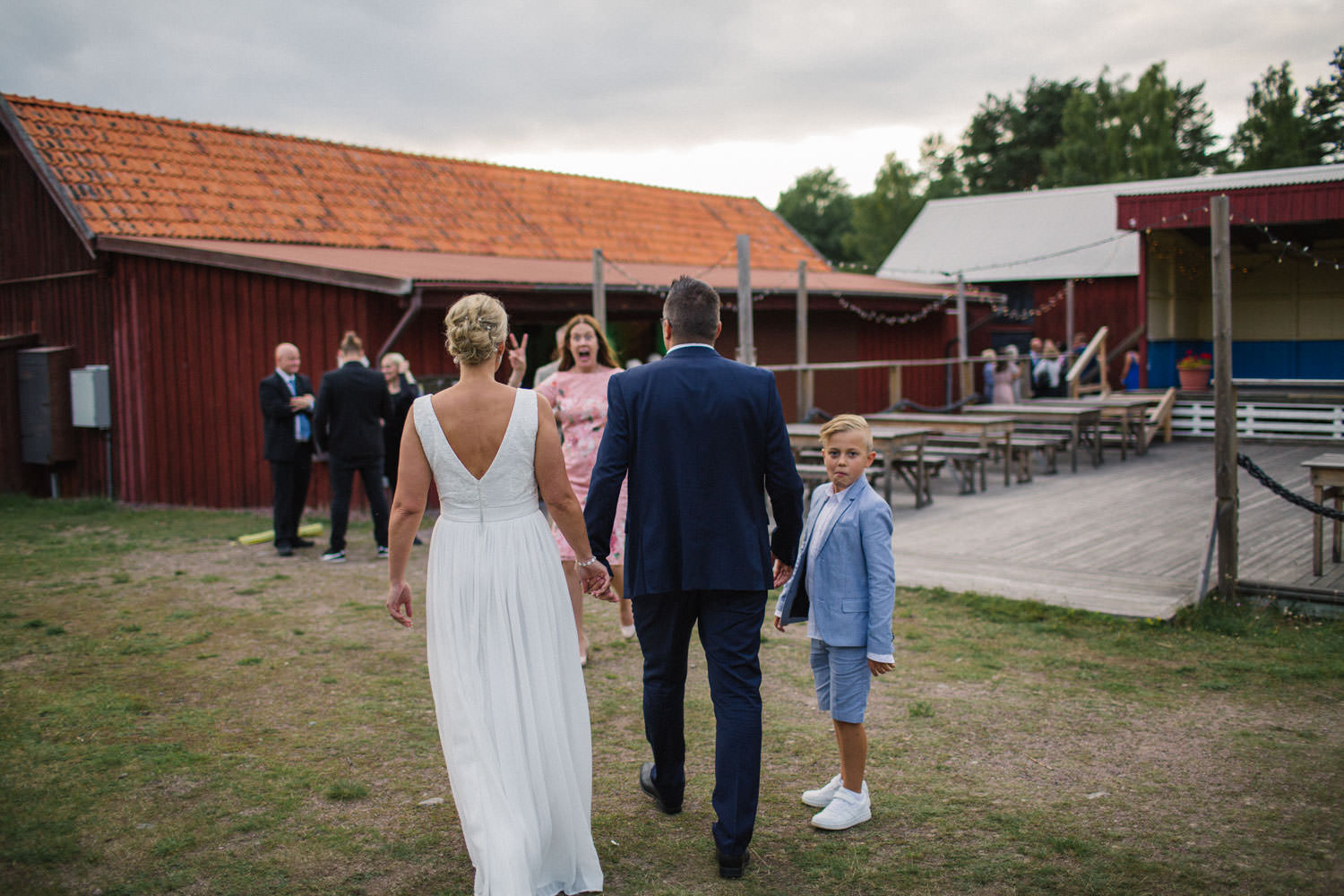 Bröllop på Kaffetorpet Oknö, Småland.
