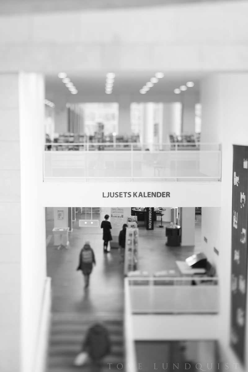 Stadsbiblioteket i Malmö. Foto: Tove Lundquist, fotograf i Malmö. 