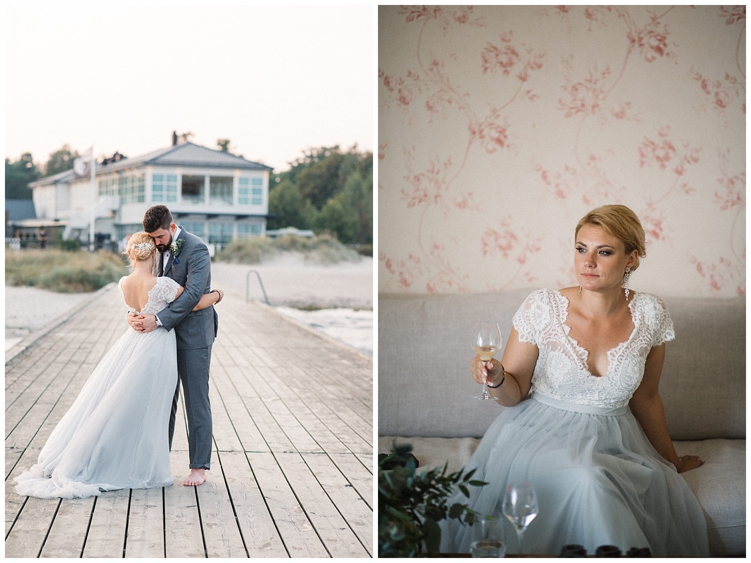 Bröllopsfotograf Tove Lundquist i Skåne tipsar om svenska designers när det gäller brudklänningar. 