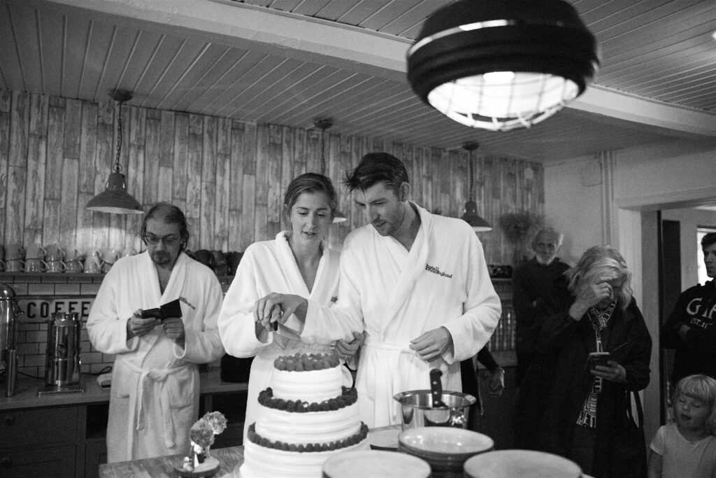 Höstligt bröllop på Hotell Mossbylund som ligger i södra Skåne. Foto: Tove Lundquist.
