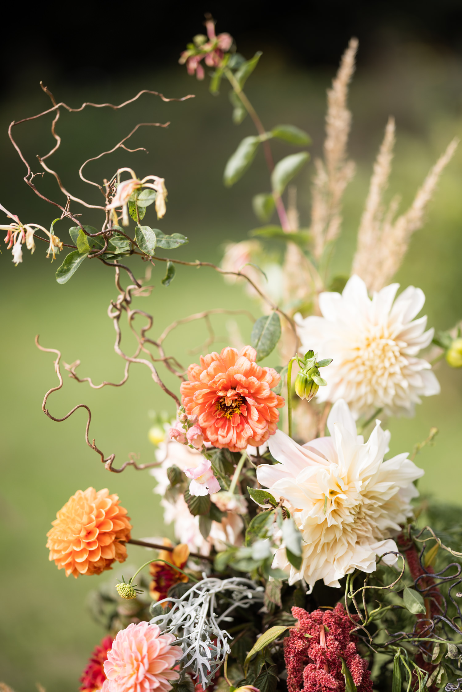 Tips på bröllopsbåge till bröllop, skapare av dessa är Blomsterkollektivet i Skåne. Foto: Tove Lundquist, bröllopsfotograf i Malmö.