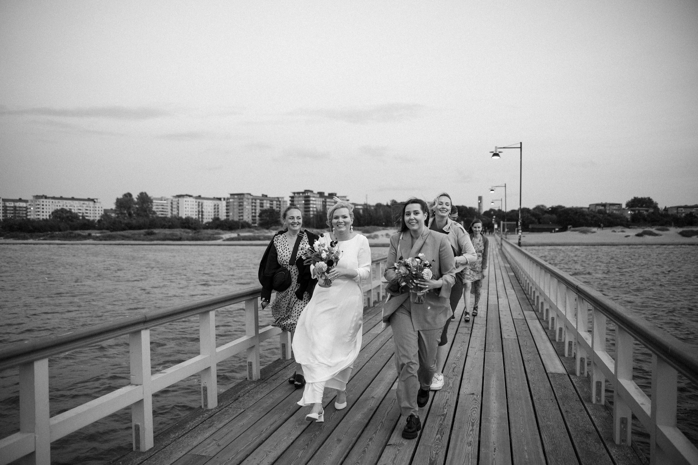 Bröllop på Kallbadhuset i Malmö. Foto: Tove Lundquist, bröllopsfotograf i Skåne.